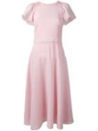 Goat Dionne Dress, Women's, Size: 12, Pink/purple, Wool/acetate/polyester