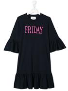 Alberta Ferretti Kids Teen Friday Dress - Blue