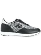 Hogan Abstract Print Sneakers - Black