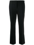 Dorothee Schumacher Cropped High-waisted Trousers - Black