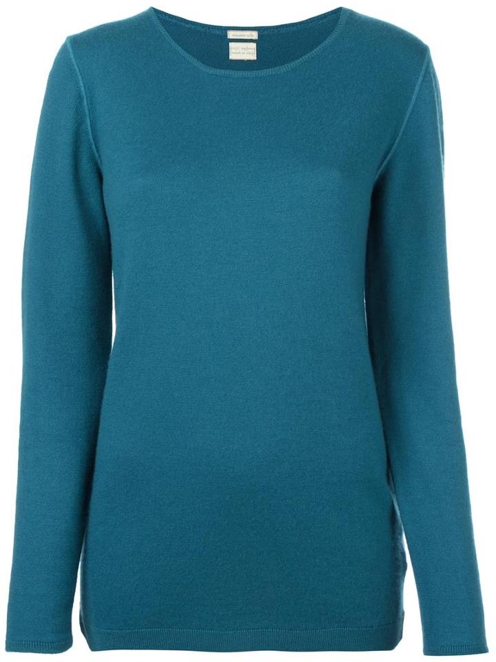 Massimo Alba 'rachel' Jumper, Women's, Size: Medium, Blue, Cashmere