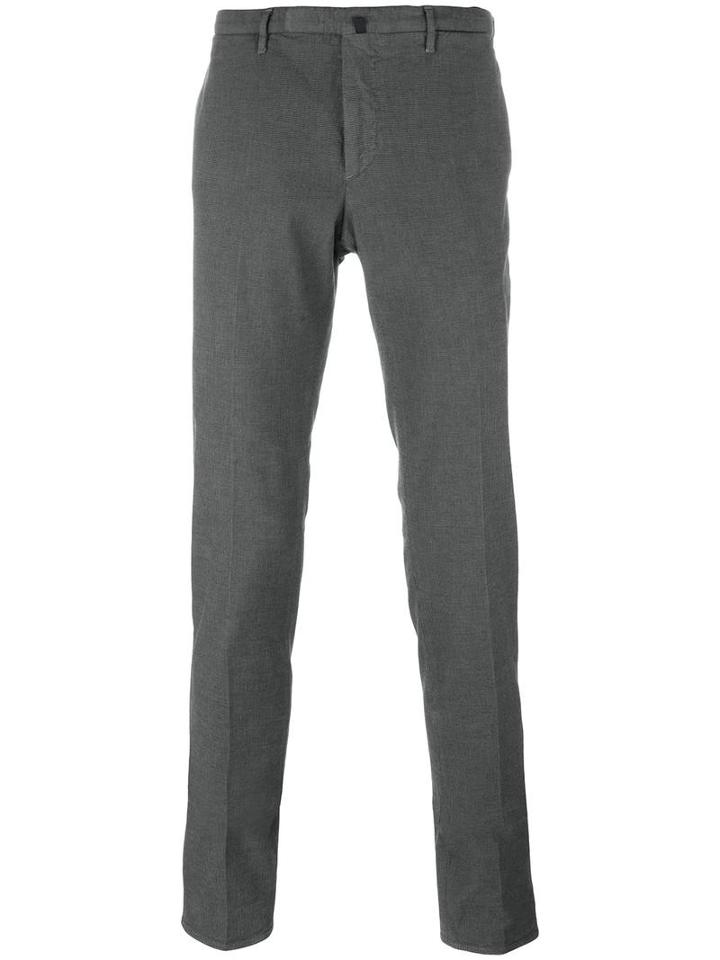 Incotex Stretch Slim-fit Jeans, Men's, Size: 50, Grey, Cotton/spandex/elastane
