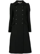 Dolce & Gabbana - Double Breasted Coat - Women - Virgin Wool - 42, Black, Virgin Wool