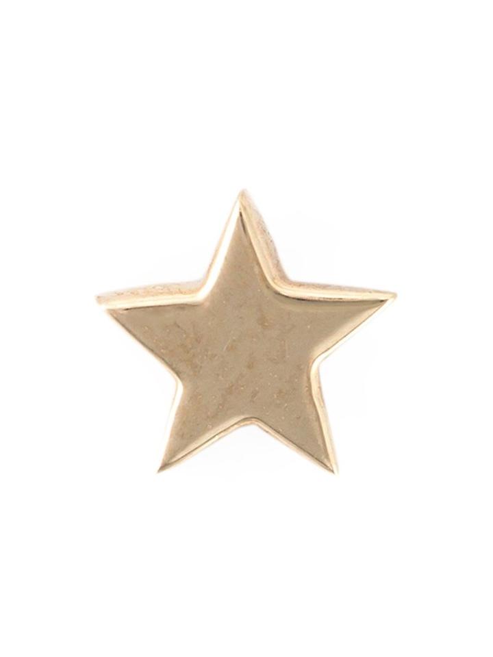Ivy & Liv 14kt Gold Star Stud Earring, Women's, Metallic