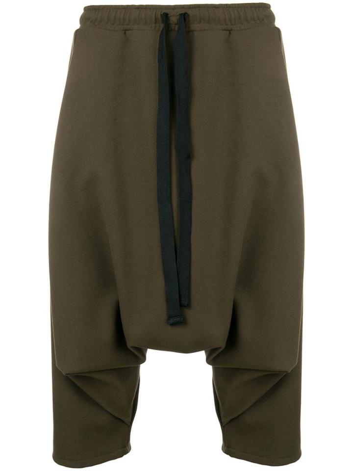 Alchemy Cropped Length Trousers - Green