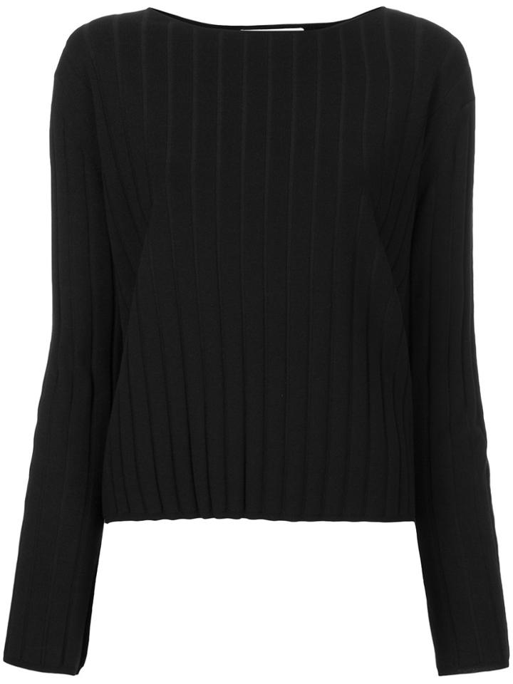 Astraet Ribbed Jumper - Black