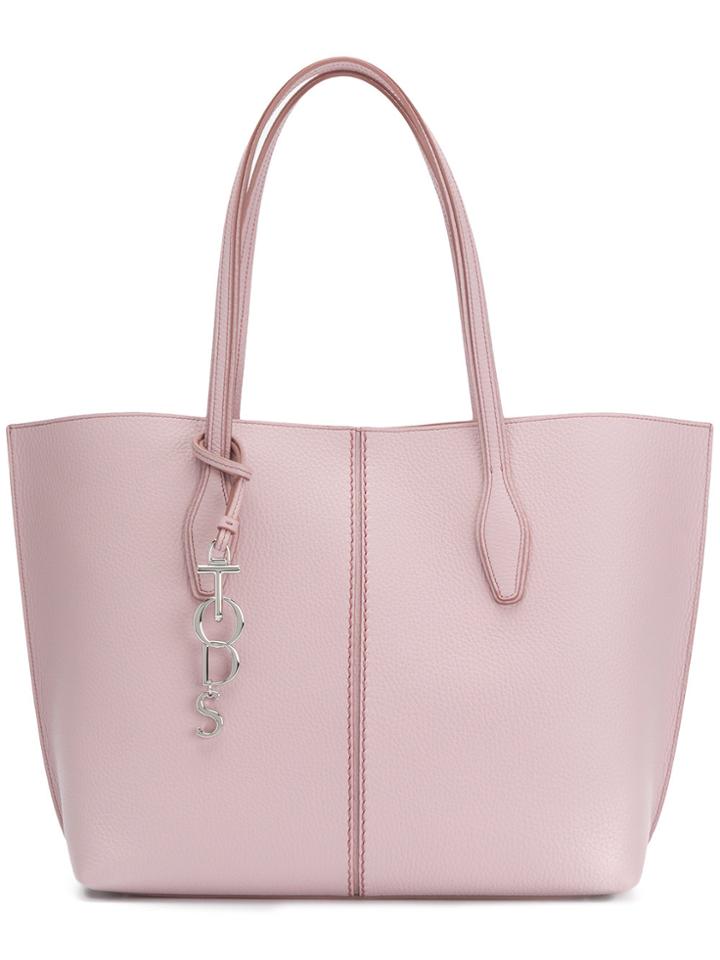 Tod's Joy Medium Tote - Pink & Purple