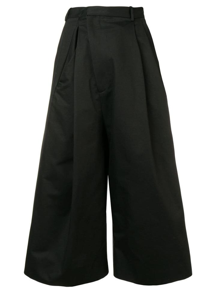 Maison Margiela Satin Culottes - Black