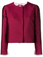 Max Mara Dovere Cropped Jacket - Red