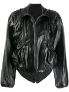 Lemaire Varnished Zipped Jacket - Green
