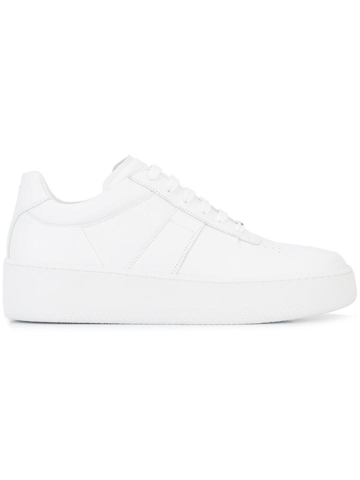 Maison Margiela Lace-up Sneakers - White