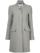 Closed Classic Fitted Tailored Coat - Green