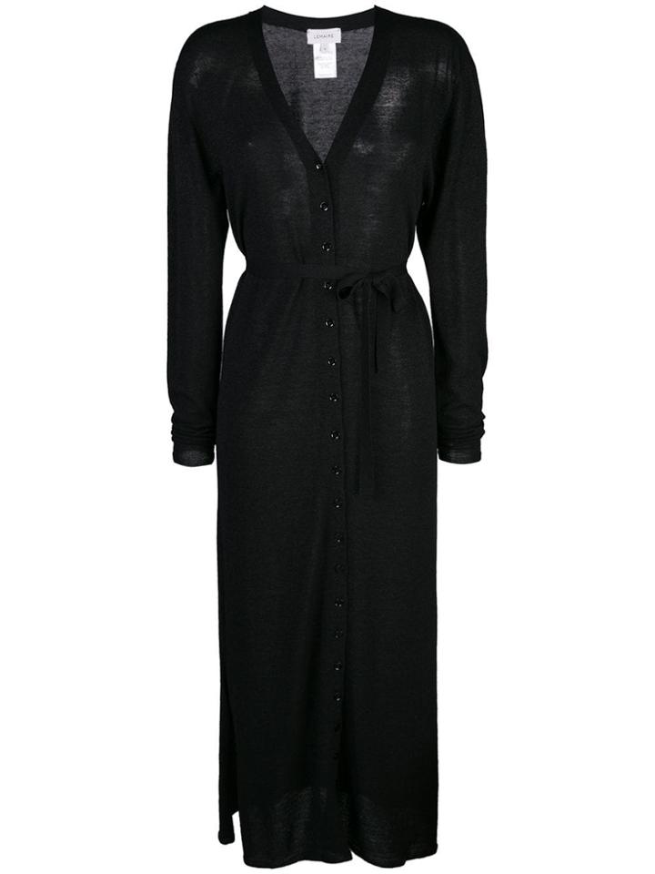 Lemaire Cardigan Dress - Black