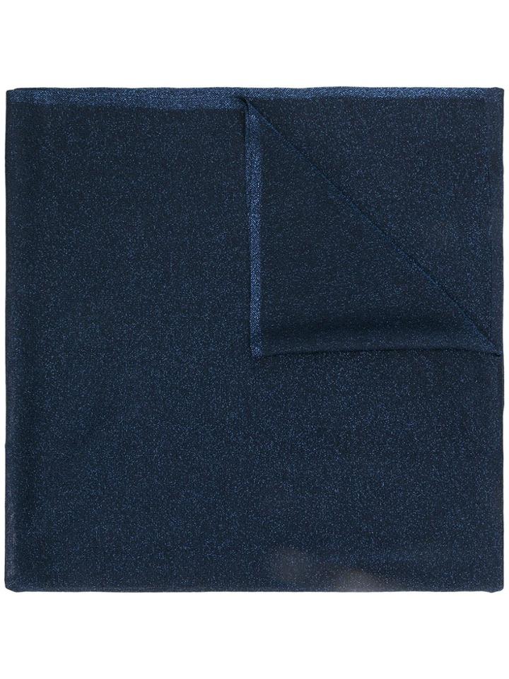 Missoni Missoni Mds00037bk0113 L7006 Blu Leather/fur/exotic
