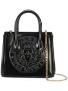 Balmain Embossed Logo Tote Bag - Black