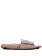 Marni Snap Detail Sandals - Pink