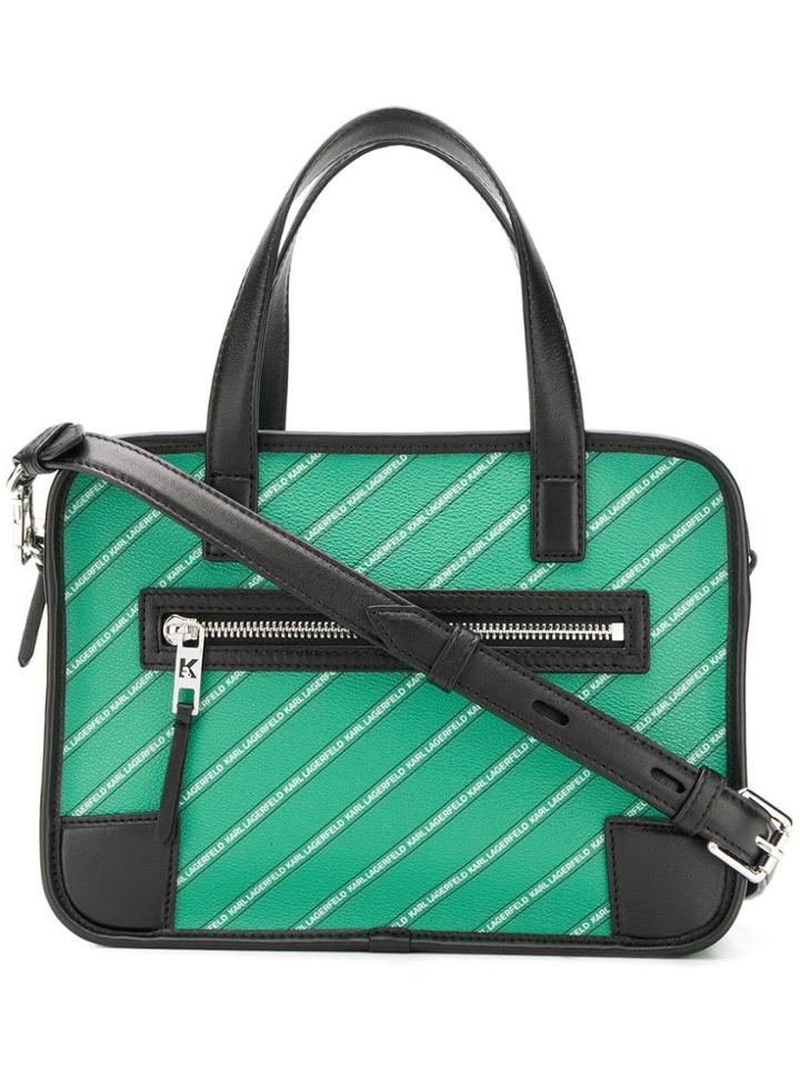 Karl Lagerfeld Tokyo Tote - Green