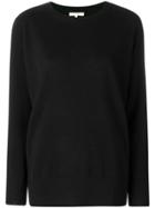 Chinti & Parker Loose Cashmere Sweater - Black
