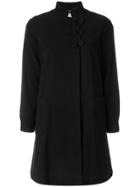 Visvim Single Breasted Coat - Black