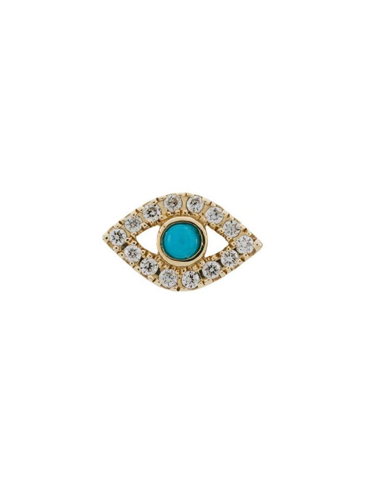 Sydney Evan Eye Stud Earring - Gold