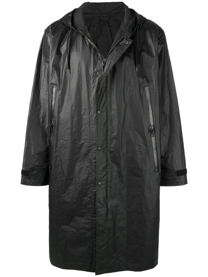 08sircus Oversized Raincoat - Black
