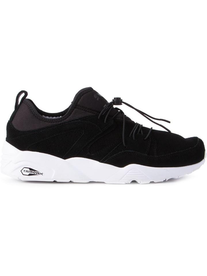 Puma Blaze Of Glory Soft Sneakers, Men's, Size: 26.5, Black, Rubber/artificial Leather