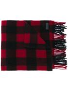 Dsquared2 - Check Scarf - Men - Polyamide/alpaca/virgin Wool - One Size, Black, Polyamide/alpaca/virgin Wool