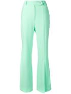 A.w.a.k.e. Mode Flared Trousers - Green