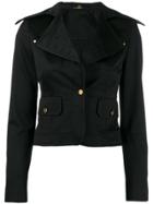 Gucci Pre-owned 1990's Fitted Jacket - Black