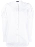 Alexander Mcqueen Puff Sleeved Shirt - White