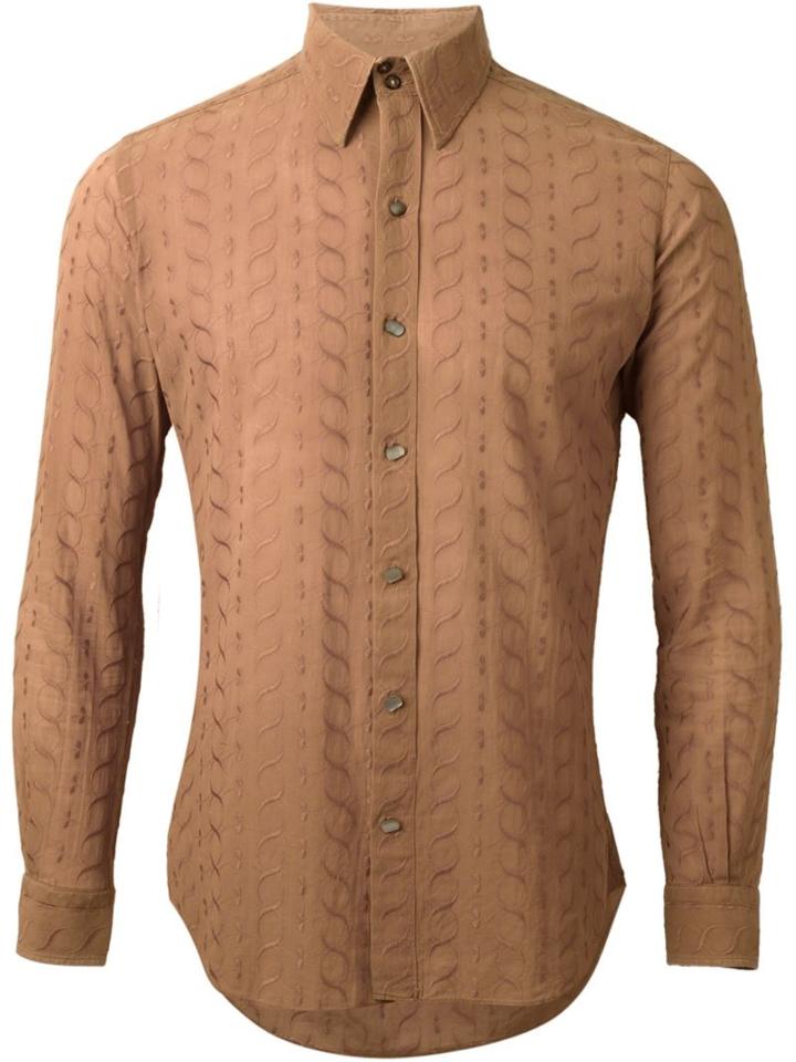 Pierre Cardin Vintage Embroidered Shirt