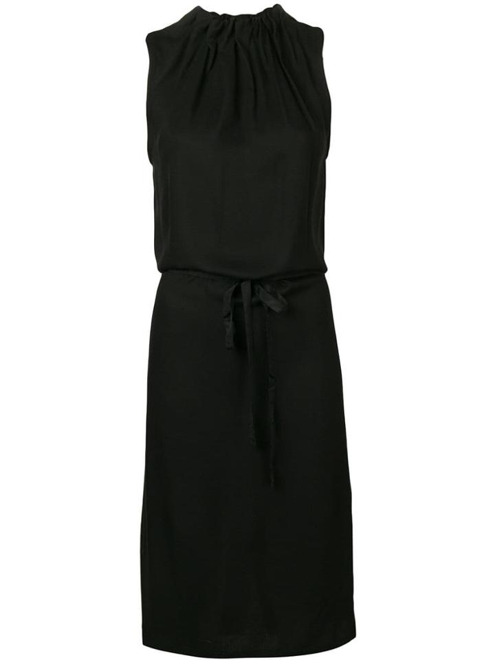 Ann Demeulemeester Belted Midi Dress - Black
