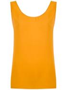 Alberto Biani V-neck Spot Blouse - Brown
