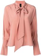Petar Petrov Pussy Bow Shirt - Pink