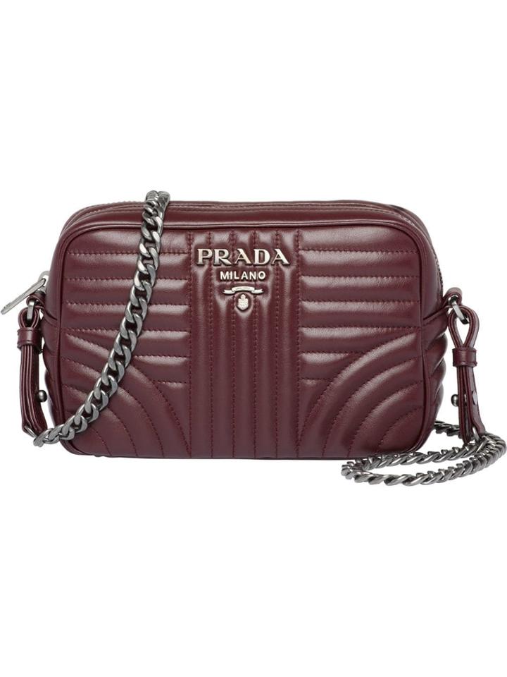 Prada Prada Diagramme Leather Cross-body Bag - Unavailable
