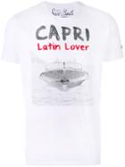 Mc2 Saint Barth - Capri Print T-shirt - Men - Cotton - Xxl, White, Cotton