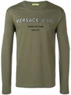 Versace Jeans Logo Sweatshirt - Green