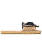Manebi Tie Front Espadrille Slides - Multicolour