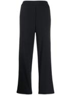 Etro High-waisted Straight Trousers - Black
