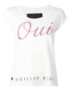 Philipp Plein Liridi T-shirt, Women's, Size: Small, White, Cotton