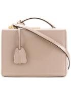 Mark Cross Open-top Mini-luggage Handbag - Pink & Purple