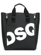 Dsquared2 Logo Shopper Tote, Men's, Black