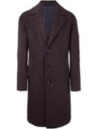 Hevo 'ostuni' Coat, Men's, Size: 50, Blue, Viscose/virgin Wool/polyester/polyamide