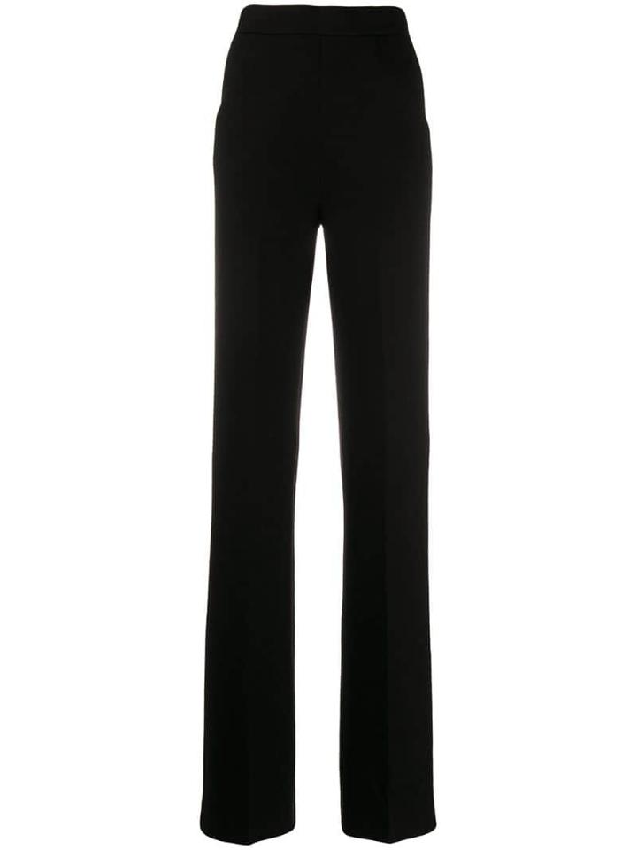 Ermanno Scervino High Waisted Flared Trousers - Black