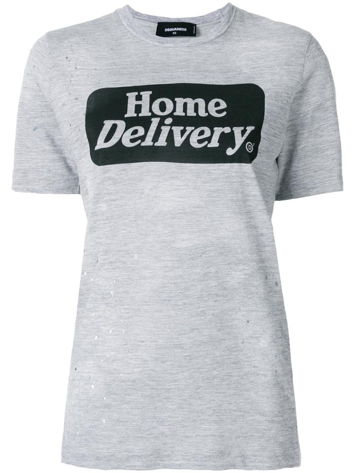 Dsquared2 Home Delivery T-shirt - Grey