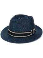 Etro Fedora Hat - Blue