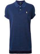 Polo Ralph Lauren - Embroidered Logo Polo Shirt - Women - Cotton - M, Blue, Cotton