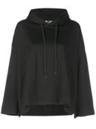 Pleats Please By Issey Miyake Dropped Shoulder Hoodie - Black