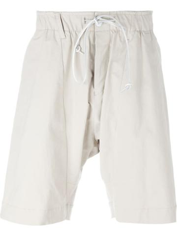 Attachment Drawstring Shorts
