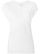 Iro V-neck T-shirt, Women's, Size: M, White, Linen/flax